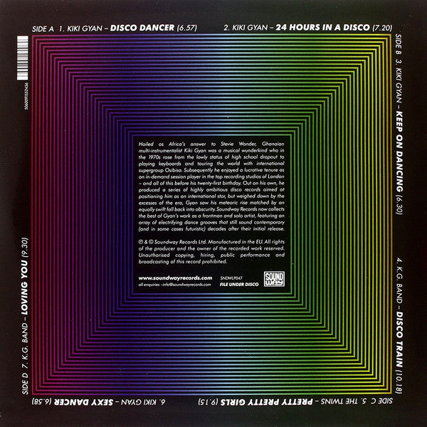 Kiki Gyan - 24 Hours In A Disco 1978-82 - 2012