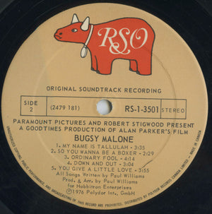 Paul Williams - Bugsy Malone (Original Soundtrack Recording) - 1976