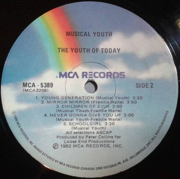 Musical Youth - The Youth Of Today