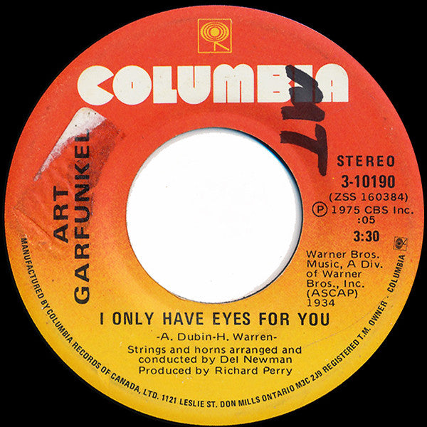 Art Garfunkel - I Only Have Eyes For You - 1975