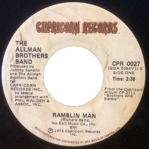 Allman Brothers Band, The - Ramblin Man - 1973