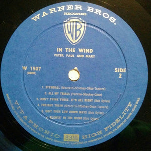 Peter, Paul & Mary - In The Wind - 1963