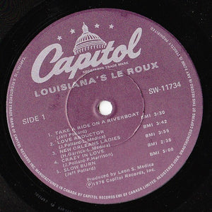 Le Roux - Louisiana's Le Roux - 1978