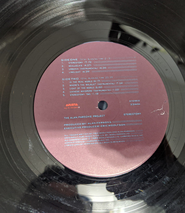 The Alan Parsons Project - Stereotomy