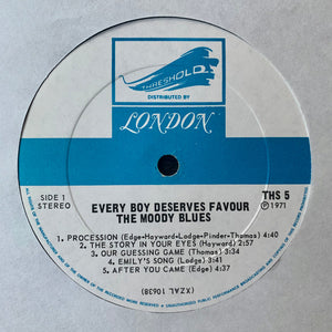 Moody Blues, The - Every Good Boy Deserves Favour - 1971