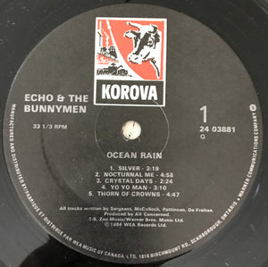 Echo & The Bunnymen - Ocean Rain - 1984