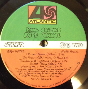 Phil Collins - Face Value - 1981