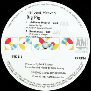 Big Pig - Breakaway - 1987