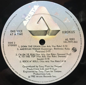 Krokus - One Vice At A Time - 1982