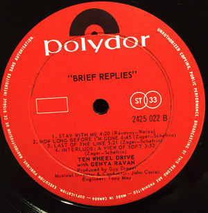 Ten Wheel Drive - Brief Replies