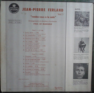 Jean-Pierre Ferland - Rendez-Vous À La Coda - Vol. 1