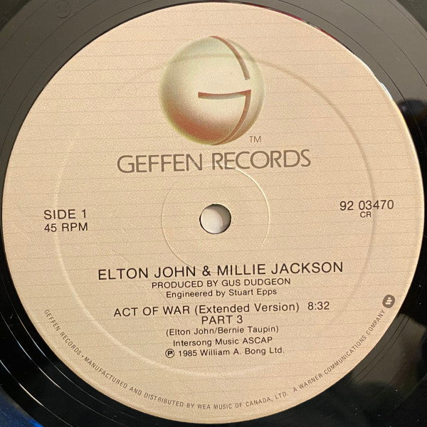 Elton John - Act Of War