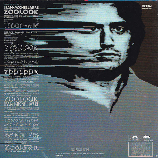 Jean-Michel Jarre - Zoolook - 1984