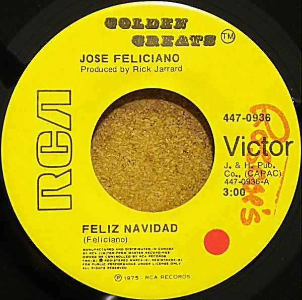 José Feliciano - Feliz Navidad