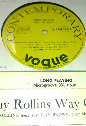 Sonny Rollins - Way Out West - 1958