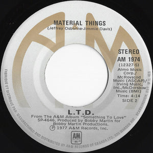 L.T.D. - (Every Time I Turn Around) Back In Love Again - 1977