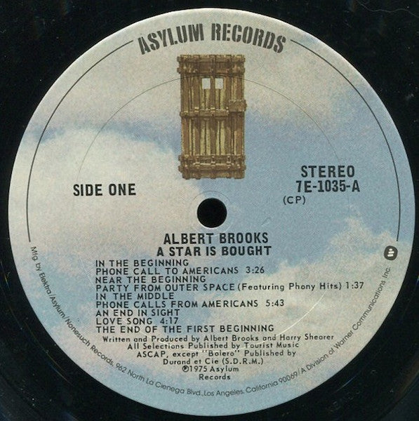 Albert Brooks - A Star Is Bought - 1975