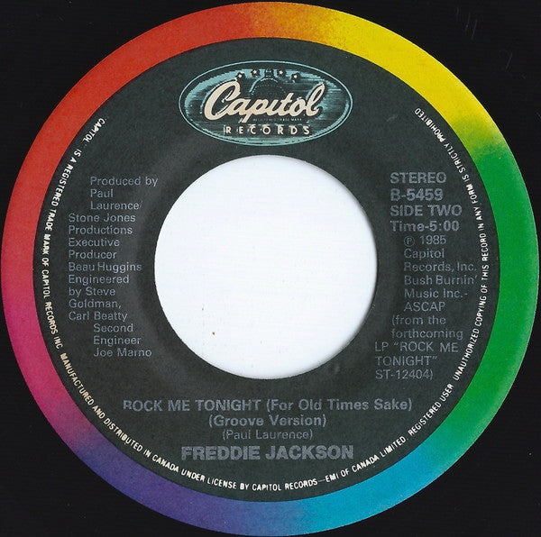 Freddie Jackson - Rock Me Tonight (For Old Times Sake) - 1985