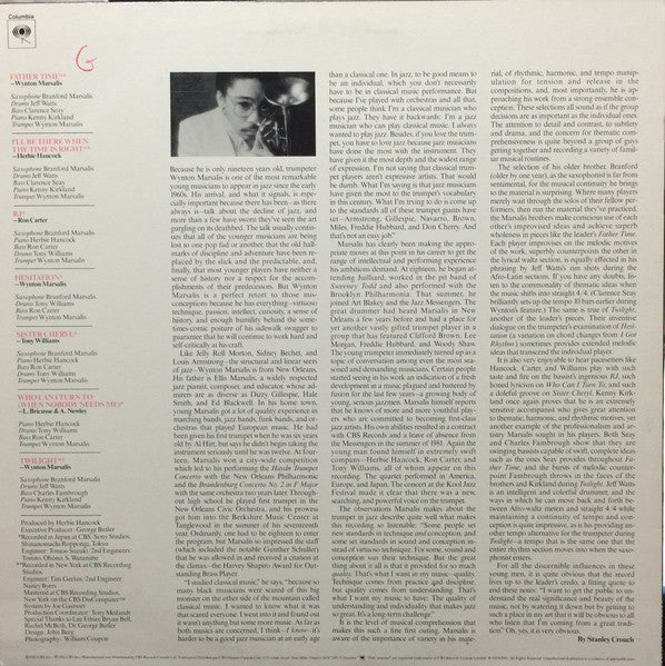 Wynton Marsalis - Wynton Marsalis