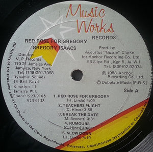 Gregory Isaacs - Red Rose For Gregory