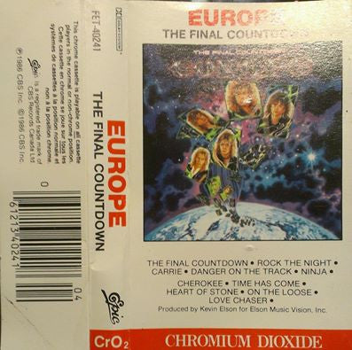 Europe  - The Final Countdown Vinyl Record