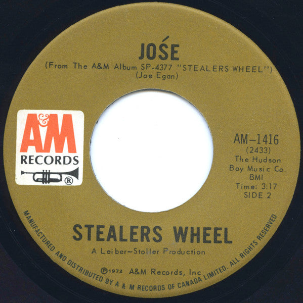 Stealers Wheel - Stuck In The Middle With You - 1972