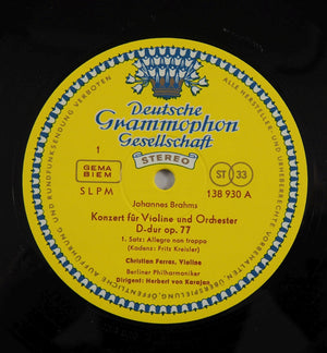 Johannes Brahms - Violinkonzert In D-Dur = Violin Concerto In D Major = Concerto Pour Violon Et Orchestre En Ré Majeur