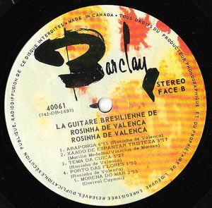 Rosinha de Valença - La Guitare Brésilienne De Rosinha De Valença - 1973