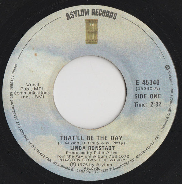 Linda Ronstadt - That'll Be The Day - 1976