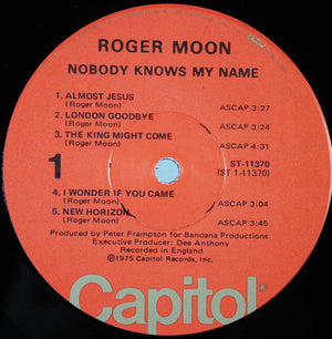 Roger Moon - Nobody Knows My Name