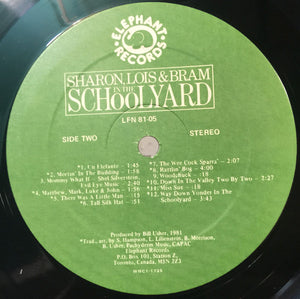 Sharon, Lois & Bram - In The Schoolyard - 1981
