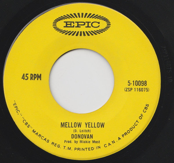 Donovan - Mellow Yellow / Sunny South Kensington