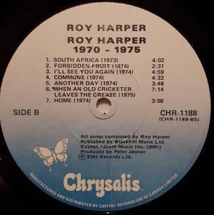 Roy Harper - Harper 1970-1975