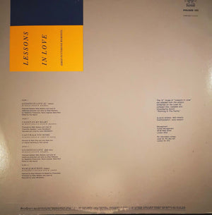 Level 42 - Lessons In Love (Shep Pettibone Remixes) - 1986