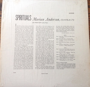 Marian Anderson - Spirituals