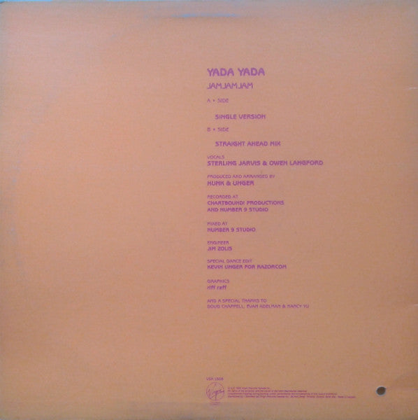 Yada Yada (2) - The Jam Jam Jam Song