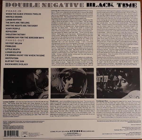 Black Time - Double Negative