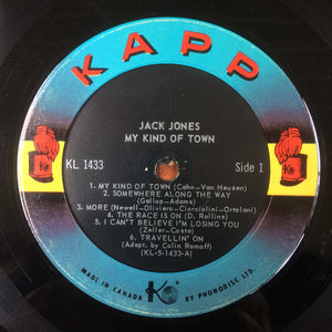 Jack Jones - My Kind Of Town