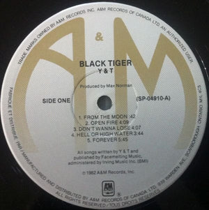 Y & T - Black Tiger - 1982