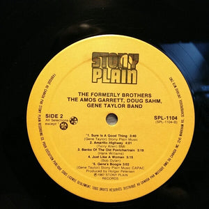 Amos Garrett, Doug Sahm, Gene Taylor Band, The - The Return Of The Formerly Brothers - 1987