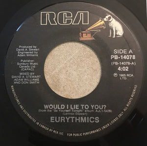 Eurythmics - Would I Lie To You? - 1985