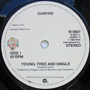 Sunfire - Young, Free & Single - 1983