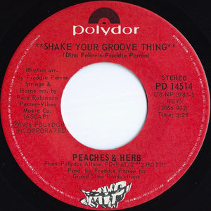 Peaches & Herb - Shake Your Groove Thing - 1978