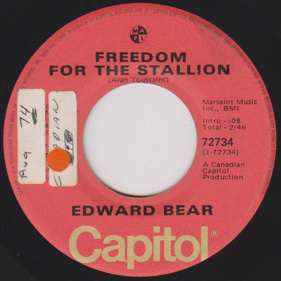 Edward Bear - Freedom For The Stallion