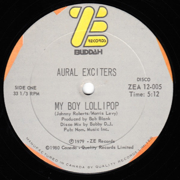 Aural Exciters - My Boy Lollipop