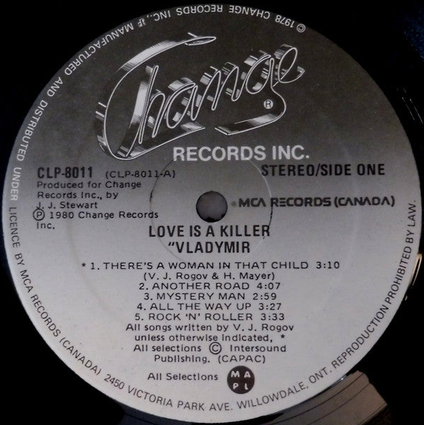 Vladymir Rogov - Love Is A Killer