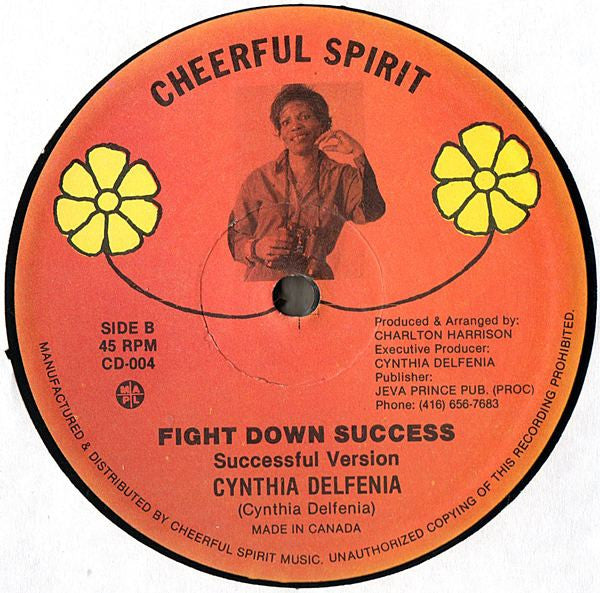 Cynthia Delfenia - Six For Nine / Fight Down Success