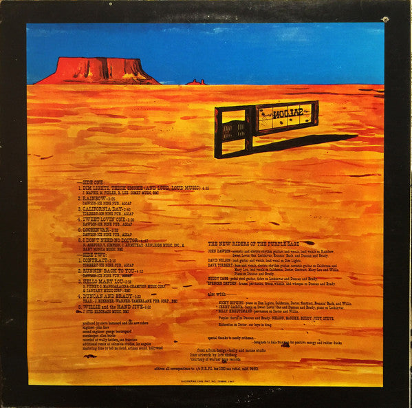 New Riders Of The Purple Sage - Powerglide