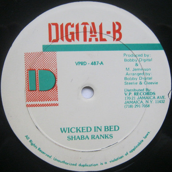 Shabba Ranks - Wicked In Bed