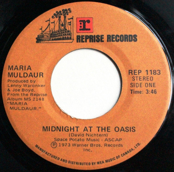 Maria Muldaur - Midnight At The Oasis